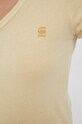 G-Star t-shirt bawełniany D21314.B059 beżowy