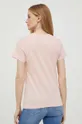 ροζ Βαμβακερό μπλουζάκι Calvin Klein Jeans 2-pack