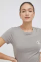 Calvin Klein Jeans t-shirt bawełniany 2-pack Damski