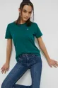 zielony Tommy Jeans t-shirt bawełniany Damski