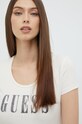 Guess t-shirt beżowy W2YI54.J1311
