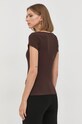 Odzież Guess t-shirt KARLEE W2YP24.KBCO2 brązowy