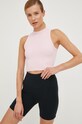 Guess top z elastanem różowy V2YI05.K8RT2