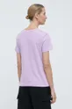 Odzież Guess t-shirt bawełniany ADELE V2YI07.K8HM0 fioletowy