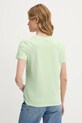 Guess t-shirt bawełniany V2YI07.K8HM0 zielony SS25