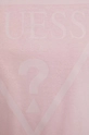 różowy Guess t-shirt bawełniany ADELE