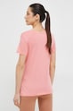Odzież Guess t-shirt bawełniany ADELE V2YI07.K8HM0 różowy