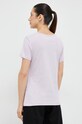 Odzież Guess t-shirt bawełniany ADELE V2YI07.K8HM0 fioletowy