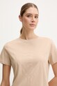 Pamučna majica Guess ADELE bež V2YI07.K8HM0