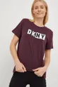 Kratka majica Dkny vijolična