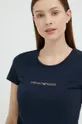 mornarsko modra Kratka majica Emporio Armani Underwear