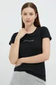 czarny Emporio Armani Underwear t-shirt Damski