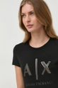 czarny Armani Exchange t-shirt