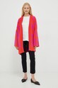 BOSS tricou din amestec de mătase 50457656 bej AA00
