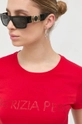 czerwony Patrizia Pepe t-shirt