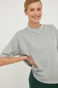 szary Reebok Classic t-shirt bawełniany