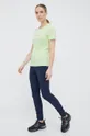 Bavlnené tričko adidas TERREX HE1645 zelená