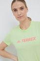 zelena Bombažen t-shirt adidas TERREX