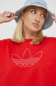 rdeča Bombažna kratka majica adidas Originals