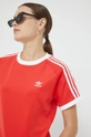 červená Tričko adidas Originals