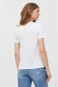 Βαμβακερό μπλουζάκι Marella λευκό