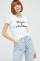 biały Love Moschino t-shirt