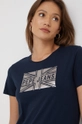 granatowy Pepe Jeans t-shirt bawełniany