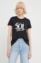 Bavlněné tričko Levi's černá 17369.1920