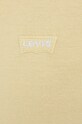Bavlněné tričko Levi's 37697.0044 žlutá