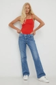 Levi's bodysuit red