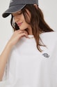 Dickies tricou din bumbac alb DK0A4Y1BWHX1
