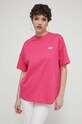 Dickies cotton t-shirt DK0A4Y1BBLK1 pink AA00