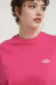 růžová Bavlněné tričko Dickies