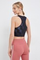 Одяг Топ для тренувань adidas Performance Marimekko HH8734 чорний
