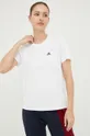 biały adidas Performance t-shirt do biegania Run It Damski