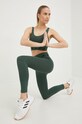adidas Performance sutien sport Aeroknit HL8578 verde AW22