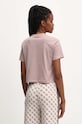 Oblačila Bombažna kratka majica Guess ADELE V2YI06.K8HM0 vijolična