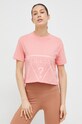 Бавовняна футболка Guess V2YI06.K8HM0 рожевий SS25