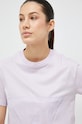 Памучна тениска Guess ADELE V2YI06.K8HM0 виолетов