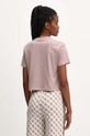 Одяг Бавовняна футболка Guess ADELE V2YI06.K8HM0 коричневий