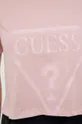 Bombažna kratka majica Guess Ženski