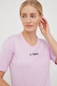 różowy adidas TERREX T-shirt sportowy