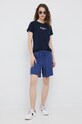 Pamučna majica Pepe Jeans PL505292.594 mornarsko plava AW22