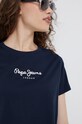 Pepe Jeans t-shirt bawełniany PL505292.594 granatowy