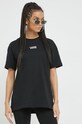 Bavlnené tričko Vans VN0A7YUTBLK1 čierna SS25
