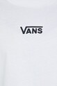 Памучна тениска Vans VN0A7YUTWHT1 бял