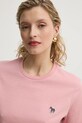 PS Paul Smith tricou din bumbac roz W2R.G799.EP1846