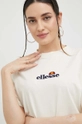 бежевый Хлопковая футболка Ellesse