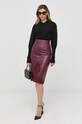Светр Victoria Beckham 1322KTP003772A чорний AW22