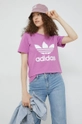 фіолетовий Футболка adidas Originals